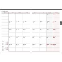 ダイゴー 【2023年版】アポイント 手帳サイズ 1週間 月曜始まり ネイビー E8438 1冊（直送品）