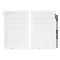 マルマン 【2023年版】リフィル ミニ データプラン 週間ダイアリー 月曜始まり LS476-23 1冊（直送品）