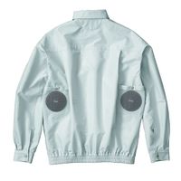 エヌ・エス・ピー 空調服(R)スペーサー一体型長袖ブルゾン シルバー LL KU92130/SILVER/LL 1着（直送品）