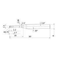 三菱マテリアル ボールエンドミル MP3XB MP3XBR0075N030T15 1個（直送品）