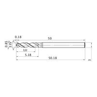 三菱マテリアル コバルトハイスドリル SEPDS SEPDSD0085 1個（直送品）