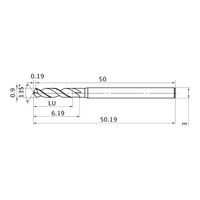 三菱マテリアル コバルトハイスドリル SEPDS SEPDSD0090 1個（直送品）