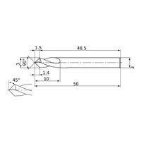 三菱マテリアル リーディングドリル GKCD GKCDD030P090 1個（直送品）
