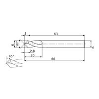 三菱マテリアル リーディングドリル GKCD GKCDD060P090 1個（直送品）