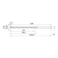 三菱マテリアル 高級高合金ハイスドリル VAPDJ VAPDJD0560 1個（直送品）