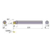 三菱マテリアル 内径加工 ディンプルバー FSCLC_P_A FSCLC1008R-06A 1個（直送品）