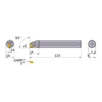三菱マテリアル 内径加工 ディンプルバー FSTUP_A FSTUP1008R-08A 1個（直送品）