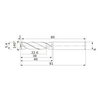 三菱マテリアル 超硬インサートドリル DWAE DWAE0540X04S060:DP102A 1個（直送品）
