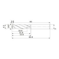 三菱マテリアル 超硬インサートドリル DWAE DWAE0450X04S050:DP102A 1個（直送品）