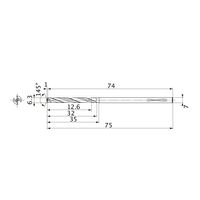 三菱マテリアル 超硬ソリッドドリル PILOTーMVSーPL MVS0630X02S070PL 1個（直送品）