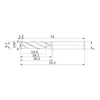 三菱マテリアル 超硬インサートドリル DWAE DWAE0670X02S070:DP102A 1個（直送品）