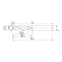 三菱マテリアル 超硬インサートドリル DWAE DWAE0610X02S070:DP102A 1個（直送品）