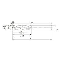 三菱マテリアル 超硬インサートドリル DWAE DWAE0340X02S040:DP102A 1個（直送品）