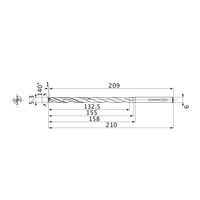 三菱マテリアル 超硬ソリッドドリル MVS MVS0530X25S060 1個（直送品）