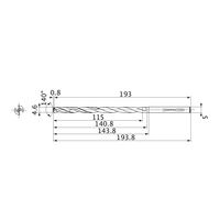 三菱マテリアル 超硬ソリッドドリル MVS MVS0460X25S050 1個（直送品）