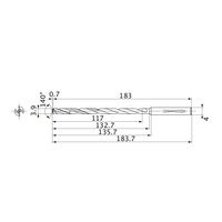 三菱マテリアル 超硬ソリッドドリル MVS MVS0390X30S040 1個（直送品）