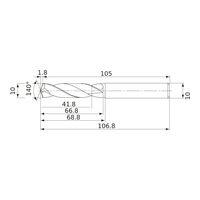 三菱マテリアル 超硬インサートドリル DWAE DWAE1000X04S100:DP102A 1個（直送品）