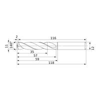 三菱マテリアル 超硬ソリッドドリル DSAE DSAE1100X03S120:DP9020 1個（直送品）