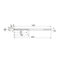 三菱マテリアル 超硬ソリッドドリル PILOTーMVSーPL MVS1250X02S130PL 1個（直送品）