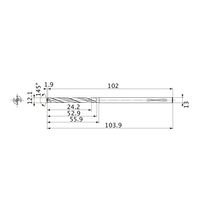 三菱マテリアル 超硬ソリッドドリル PILOTーMVSーPL MVS1210X02S130PL 1個（直送品）