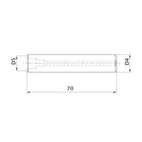 三菱マテリアル 切削工具部品(その他) IMX12-G16L070S 1個（直送品）