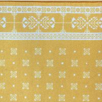 大一商事 アクセントマット 廊下敷き リバル YE 66×540cm RVR66×540YE　1枚（直送品）