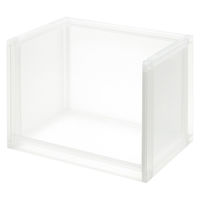 無印良品 ポリプロピレン 収納ラック 大 幅37×奥行26×高さ26cm 1セット（2個） 良品計画