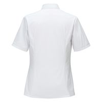 カーシーカシマ TRICOT CORD KNIT 半袖シャツブラウス ホワイト 17号 ESB873 1着