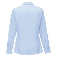 カーシーカシマ TRICOT CORD KNIT 長袖リボンブラウス サックス 9号 EWB872 1着