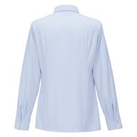 カーシーカシマ TRICOT STRIPE KNIT 長袖シャツブラウス サックスストライプ 15号 EWB875 1着