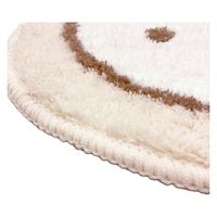 センコー ミッフィー サプライズミッフィー アクセントマット 約50×38cm ベージュ DBB220416 1枚（直送品）