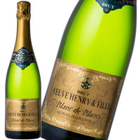 【成城石井】ヴーヴアンリ エ フィーユ　ブランドブラン　ブリュット スパークリングワイン　白　辛口　750ml 1本