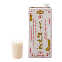 福光屋　甘酒　あまざけ　ノンアルコール　酒蔵仕込み　純米シルキー糀甘酒　紙パック　1000ml×6本