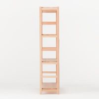 無印良品 パイン材ユニットシェルフ奥行25cmタイプ 86cm幅 中 幅86×奥行26×高さ120cm 良品計画