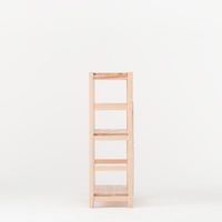 無印良品 パイン材ユニットシェルフ奥行25cmタイプ 86cm幅 小 幅86×奥行26×高さ83cm 良品計画