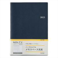 【2023年版】NOLTY ベルノB5バーチカル 紺 2023-6132 1冊 日本能率協会マネジメントセンター（直送品）