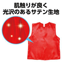 アーテック ソフトサテンシャツ J 赤 18040 1セット(2個)
