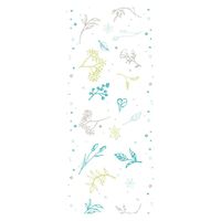 丸富製紙 Hanatabaパルプボタニカルシャワートイレット12Rダブル 611337 1セット(8パック)