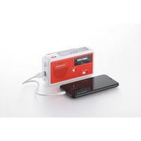 タマハシ エレット 多機能スタミナラジオライト(レッド) ET-21R 1個（直送品）