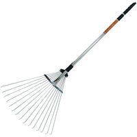 コンヨ W(ダブル)伸縮ガーデンクリーナー アルミ柄 33206 1本