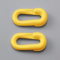 エスコ 6.0mm クイックリング(黄/2個) EA980A-122 1セット(30組)（直送品）