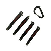 アークランズ GREATTOOL オフセットスリム六角レンチ 4本組 カラビナ付 GTOSー4 1セット(3セット)（直送品）