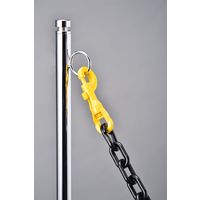 プラスチックチェーン用ジョイント 黄 SNPーY 全長99mm 対応線径:10/12mm以下 2個組 ナイロン 284170 1組(2個)（直送品）