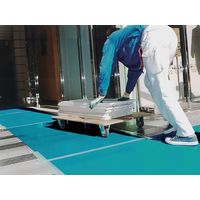 日本緑十字社 養生ボード 青 BSTー1 910×1820mm 厚み:2mm 10枚組 ポリプロピレン 345006 1組(10枚)（直送品）