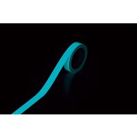 日本緑十字社 中輝度蓄光テープ(青色蓄光タイプ) BFLー251 25mm幅×10M 361023 1巻（直送品）