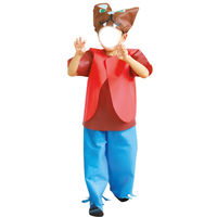 アーテック 不織布 衣装ベース Sサイズ ベスト 赤 2140 1着