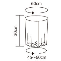 アーテック 不織布 衣装ベース 帽子 水色 4259 1着