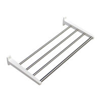 清水 タオル棚 ホワイト 400mm SH-AC30TS 1個（直送品）