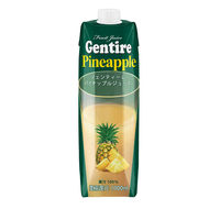 Gentire 100％果汁 パイナップル 1000ml 1セット（24本）