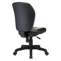 藤沢工業株式会社 TOKIO ハイバック レザーチェア ブラック FST-77HL BK 1脚（取寄品）